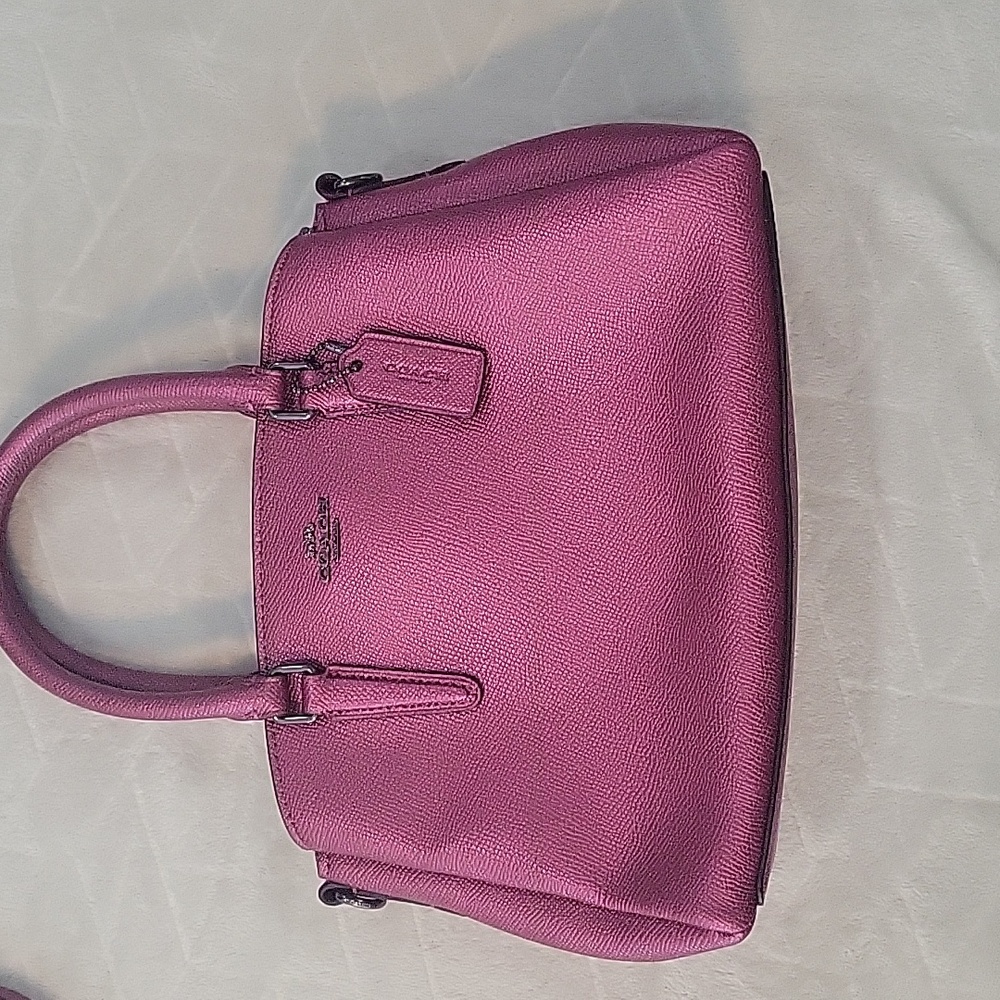 Coach Pink Women's Bag - Picture 2 of 9